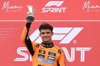 F1 Miami GP: Norris leads McLaren 1-2 in safety car finish to sprint