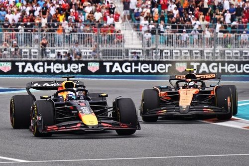Norris: Verstappen "ruined his own race" and is "not racing smart"