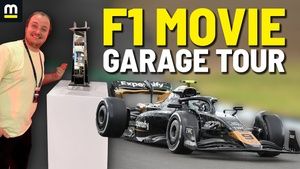 A Look Inside The APX GP Garage! | F1 Movie